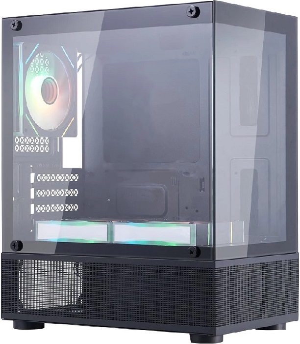 Корпус 1STPLAYER MIKU Mi2-A ARGB Black - Миниатюра 1