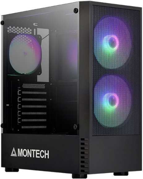 Корпус Montech X2 MESH Black - Миниатюра 1