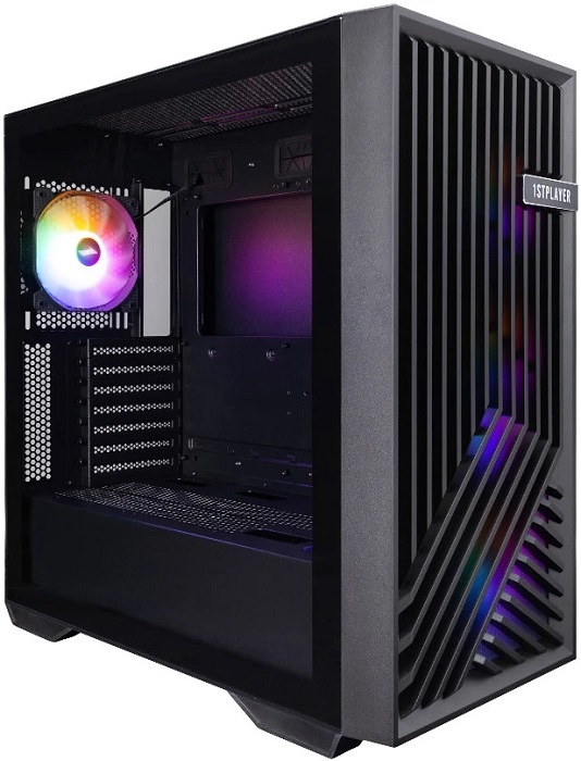Корпус 1STPLAYER FD8 Black - Миниатюра 1