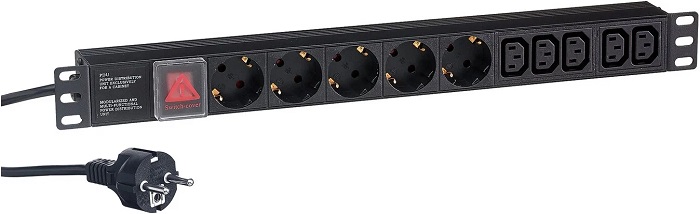 Блок розеток 2,5 м ExeGate PDU-19H009