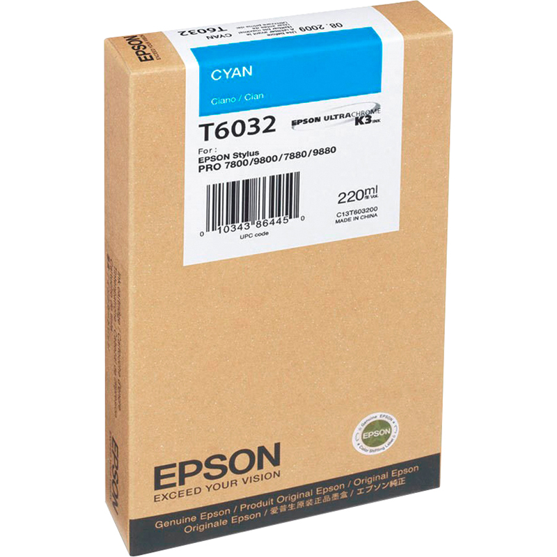 Картридж Epson T6032 - Миниатюра 1
