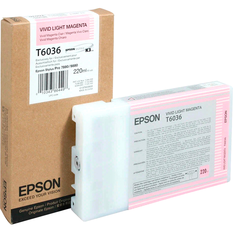 Картридж Epson T6036 - Миниатюра 1