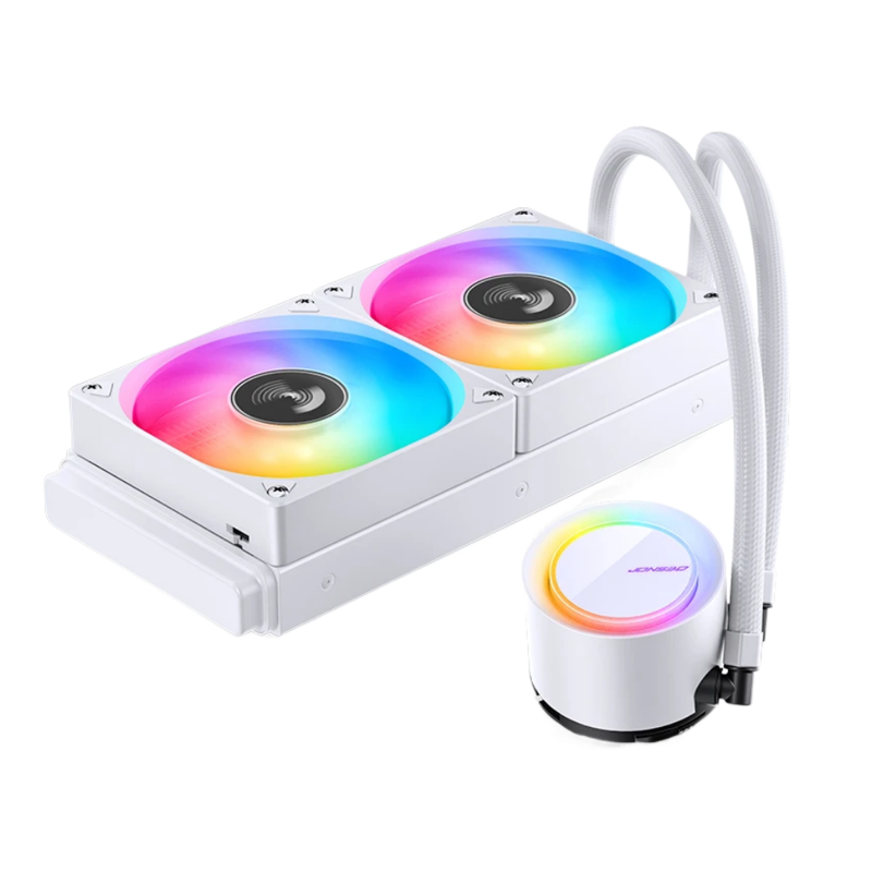 Система жидкостного охлаждения JONSBO TG-240 White