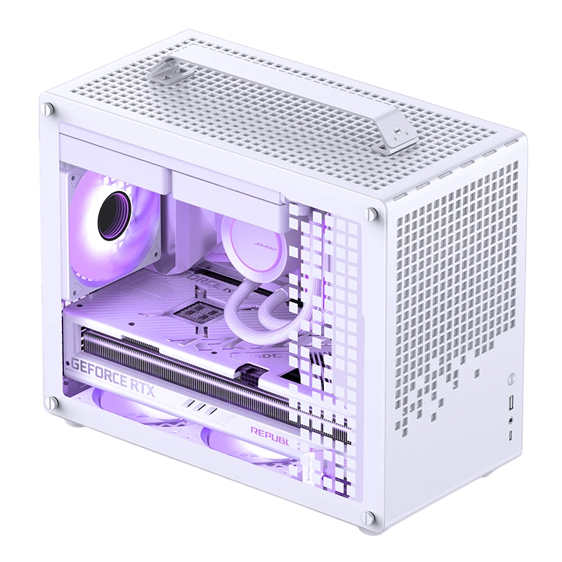 Корпус без блока питания JONSBO Z20 White - Миниатюра 1
