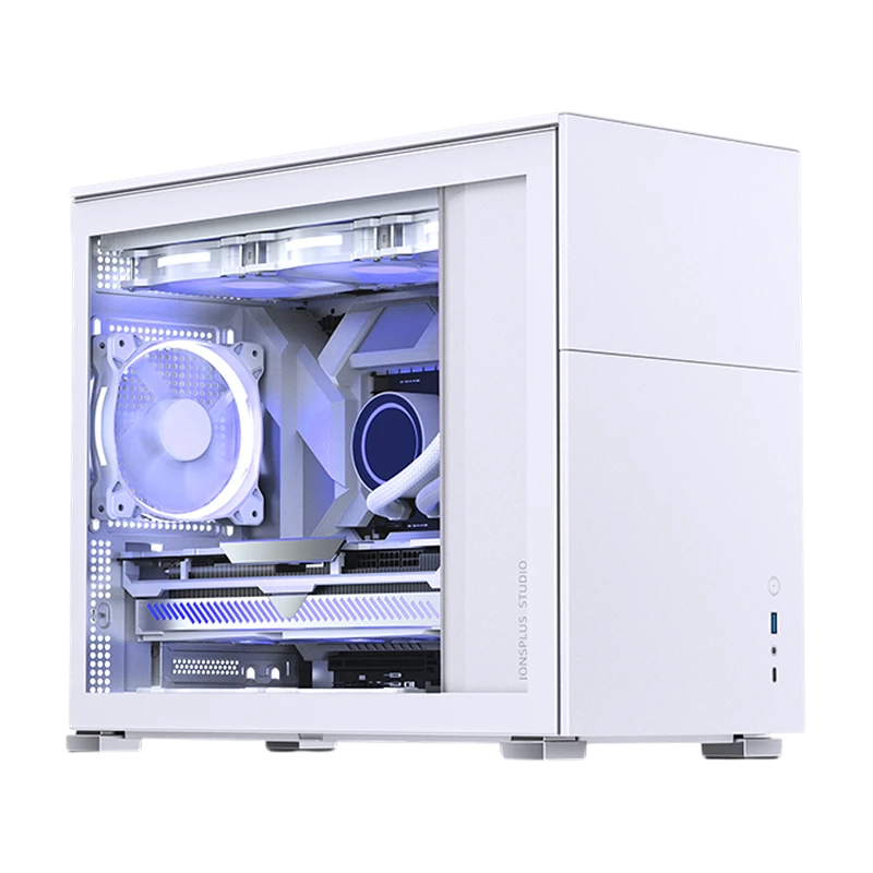Корпус компьютерный Mini-Tower JONSBO D31 STD White - Миниатюра 1