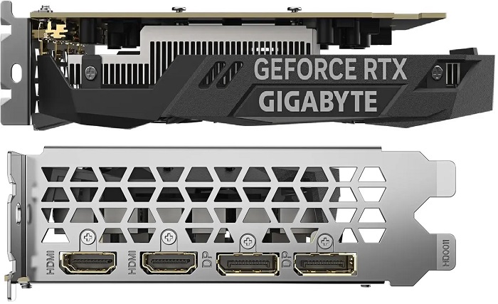Видеокарта nVidia RTX 3050 Gigabyte WINDFORCE OC-6GD