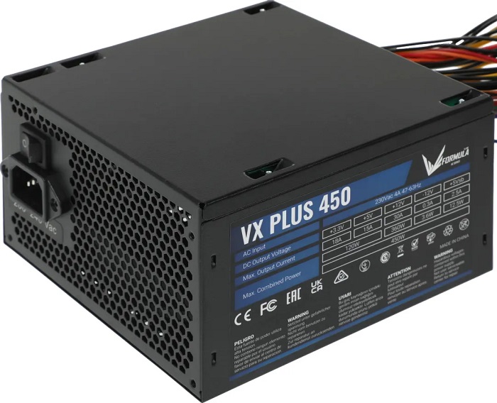 Блок питания 450 Вт Formula VX PLUS 450 - Миниатюра 1