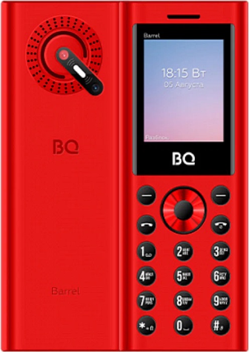 Мобильный телефон BQ Barrel L Red + Black - Миниатюра 1