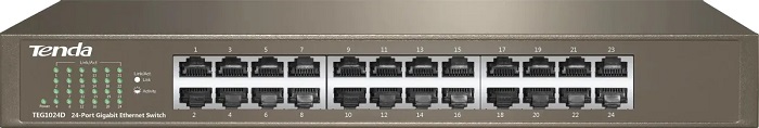 Коммутатор Tenda TEG1024D - Миниатюра 1