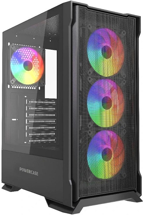Корпус Powercase Mistral AZ4B ARGB - Миниатюра 1