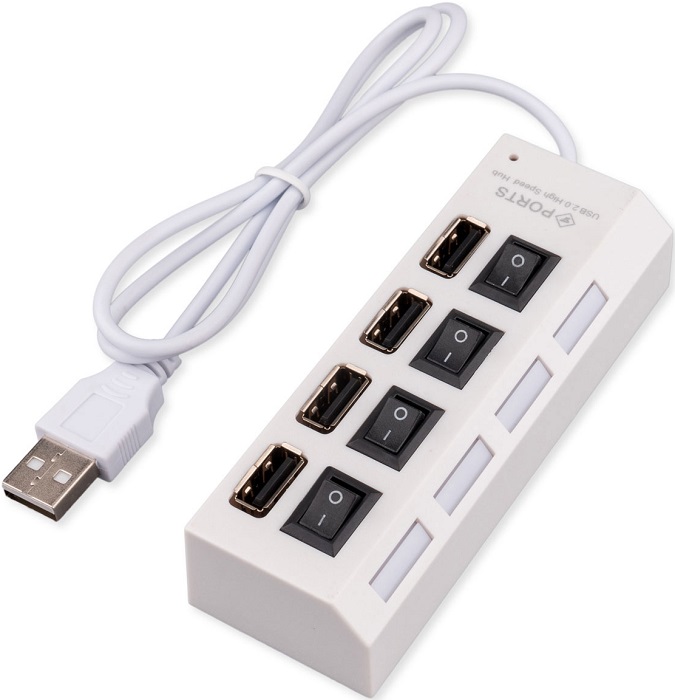 USB-хаб Gembird UHB-243-ADW - Миниатюра 1