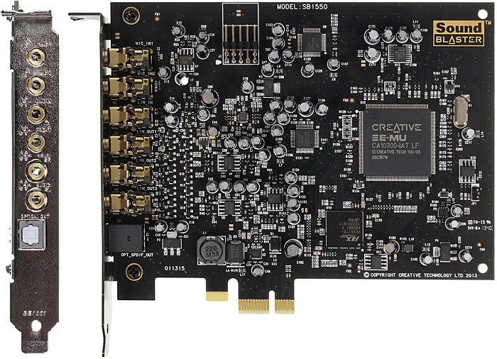 Звуковая карта PCI-E Creative PCI-E Audigy RX 7.1
