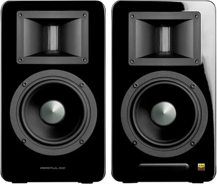 Колонки 2.0 Edifier Airpulse A100 black - Миниатюра 1