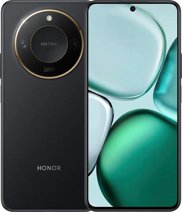 Смартфон Honor X9c Smart 8/256Гб Midnight Black - Миниатюра 1