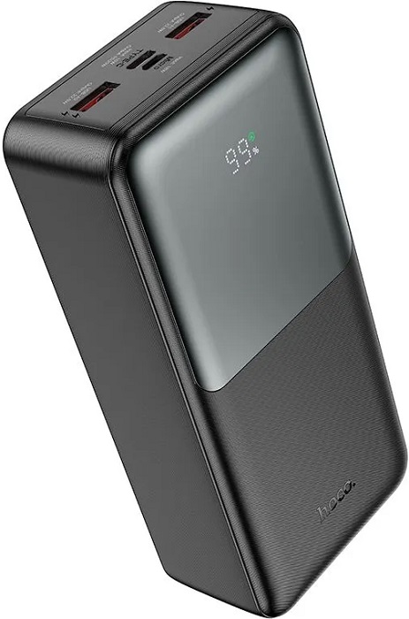 Портативный аккумулятор 30 000 мАч Hoco J136B Black - Миниатюра 1