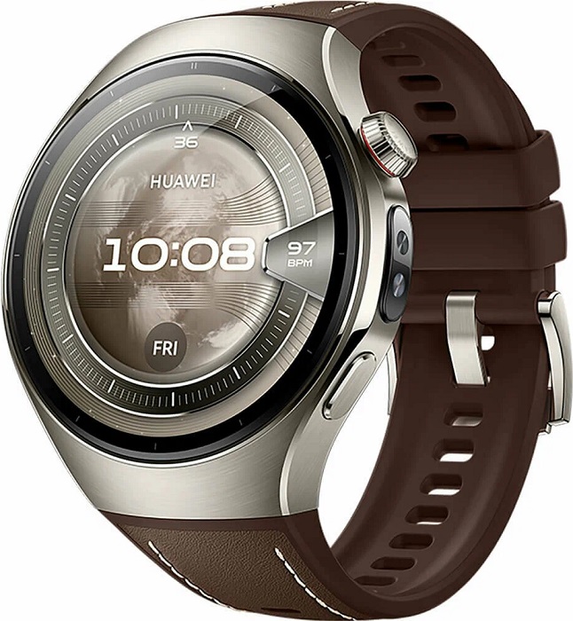 Смарт-часы Huawei Watch 5 Dark Brown - Миниатюра 1
