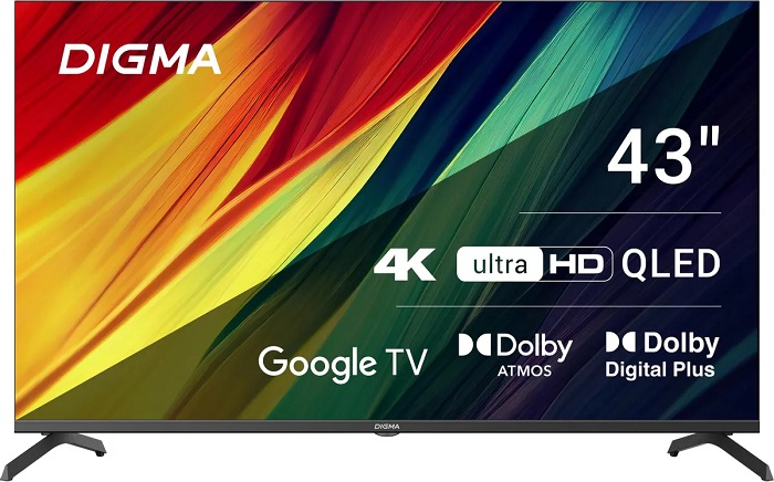 Телевизор 43" Digma DM-LED43UQB31 - Миниатюра 1
