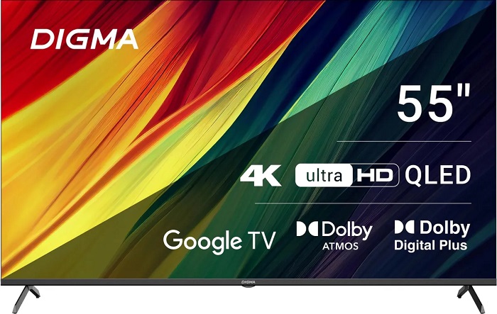 Телевизор 55" Digma DM-LED55UQB31 - Миниатюра 1