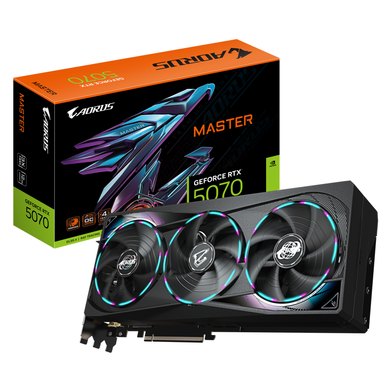 Видеокарта GIGABYTE GV-N5070AORUSM-12GD