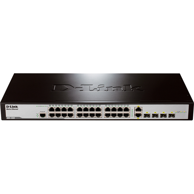 Коммутатор D-Link DES-1228/ME_RFB/B1 - Миниатюра 1