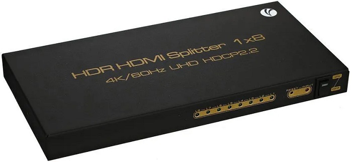 Видеосплитер HDMI VCOM DD428 - Миниатюра 1