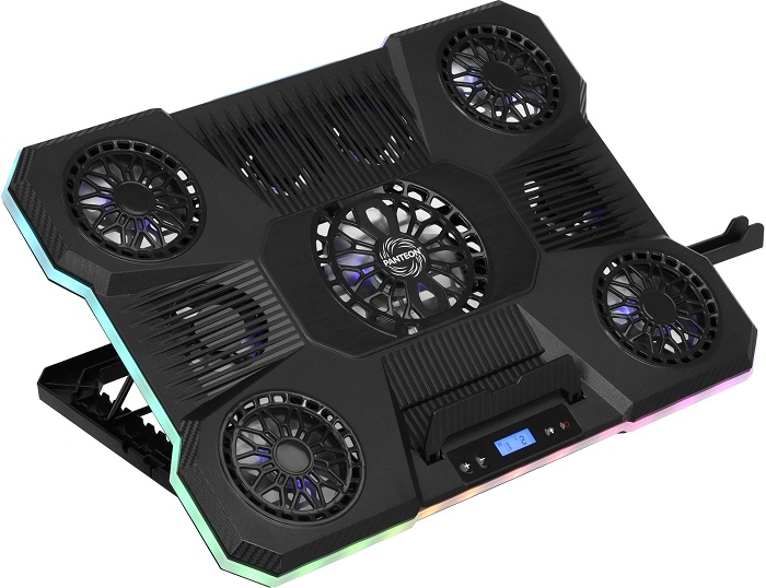 Система охлаждения для ноутбука Jet.A PANTEON CP-198L RGB Black - Миниатюра 1