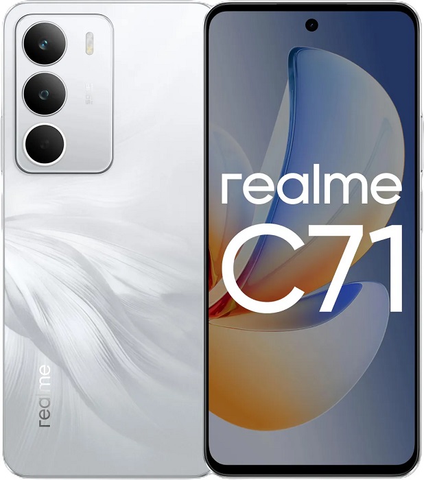 Смартфон Realme C71 8/256Гб White - Миниатюра 1