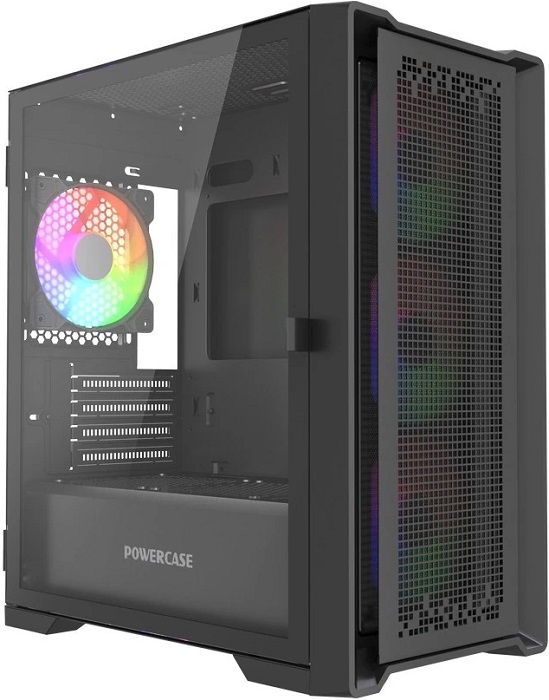 Корпус Powercase ByteFlow Micro Black LE - Миниатюра 1