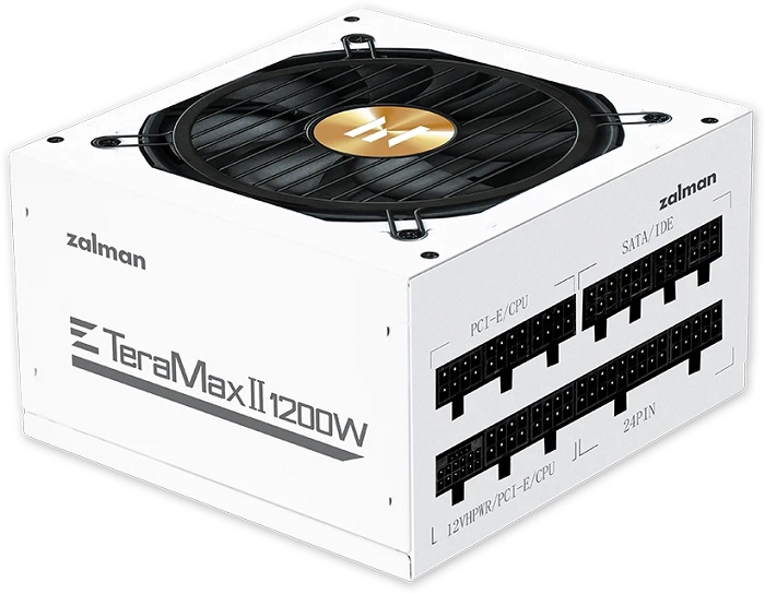 Блок питания 1200 Вт Zalman ZM1200-TMX2 WH - Миниатюра 1