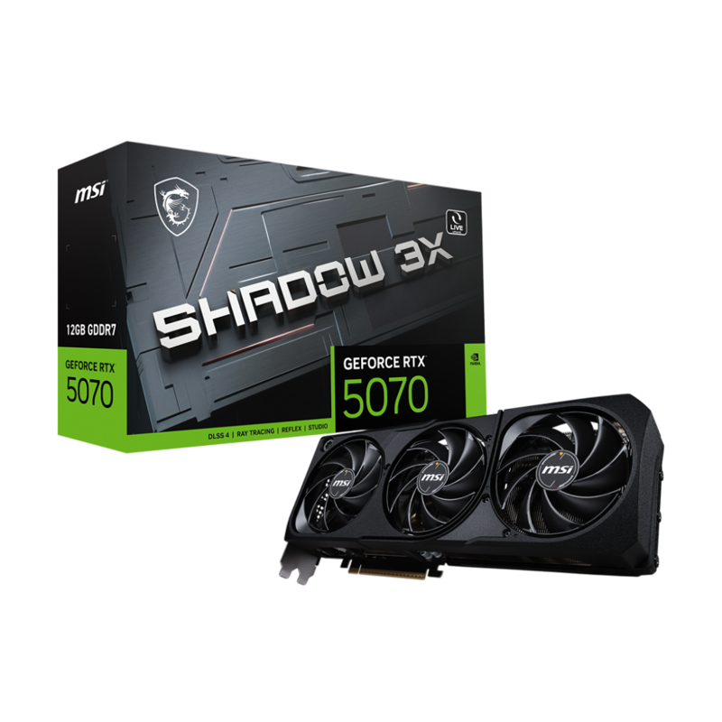 Видеокарта MSI GeForce RTX 5070 12G