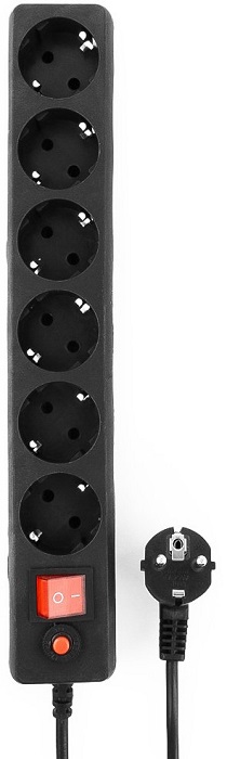 Сетевой фильтр 1.8 м Гарнизон ECL-6-B-1.8 - Миниатюра 1