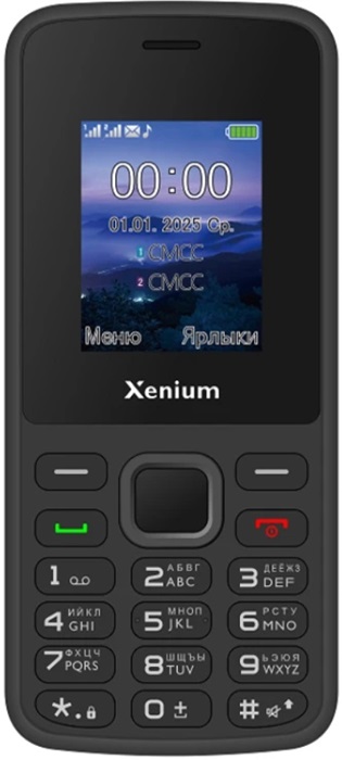Мобильный телефон Philips Xenium X175 Black - Миниатюра 1