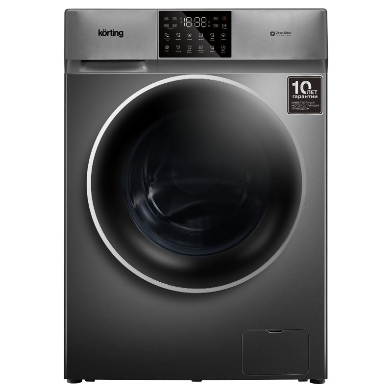Стиральная машина с паром KORTING Korting KWM 60DV1297 Gr - Миниатюра 1