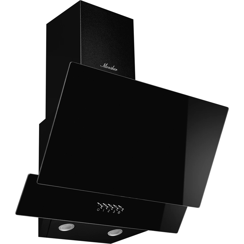 Наклонная вытяжка MONSHER MONSHER ROUEN 50 Noir Verre - Миниатюра 1