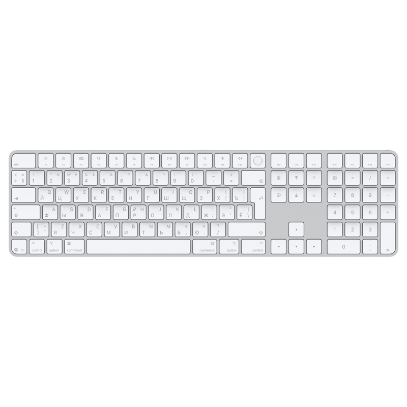 Клавиатура Клавиатура Apple Magic Keyboard with Touch ID and Numeric Keypad - Russian - Миниатюра 1