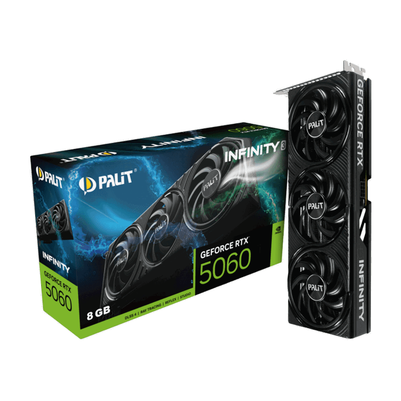 Видеокарта PALIT PA-RTX5060 INFINITY 3 8GB PALIT - Миниатюра 1