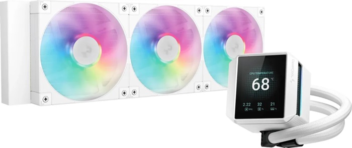 Система жидкостного охлаждения DeepCool MYSTIQUE 360 ARGB WH - Миниатюра 1