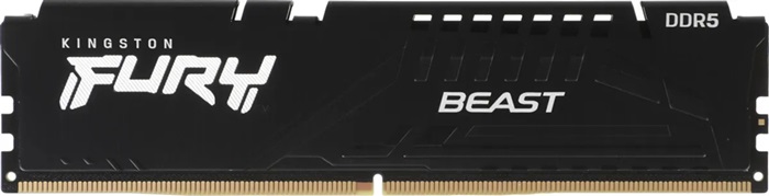 Оперативная память DDR5 32Гб Kingston FURY Beast Black XMP - Миниатюра 1