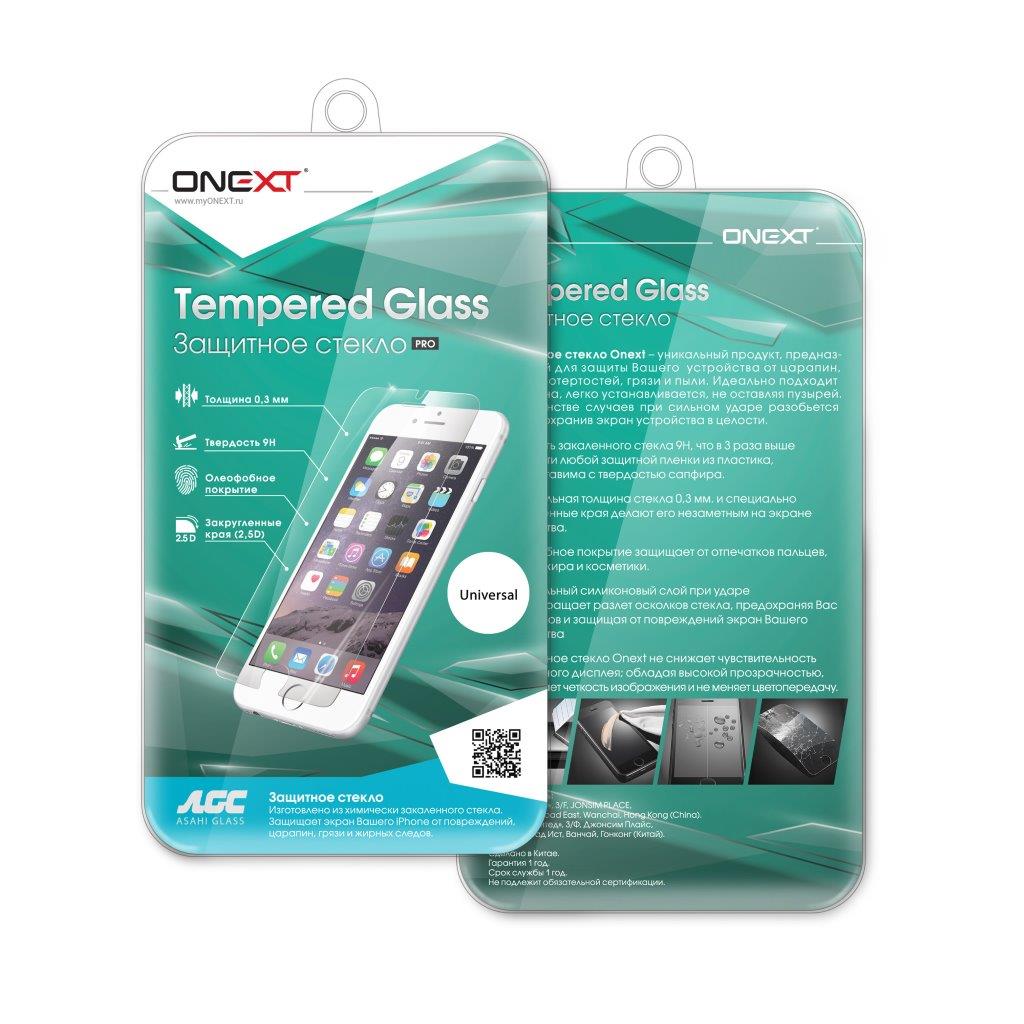 Защитное стекло для смартфона BQ-5520 Onext Mercury - Миниатюра 1