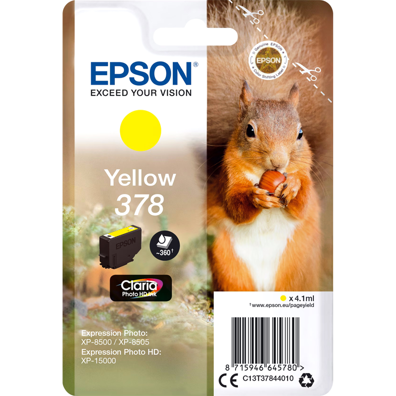 Картридж Epson 378 - Миниатюра 1