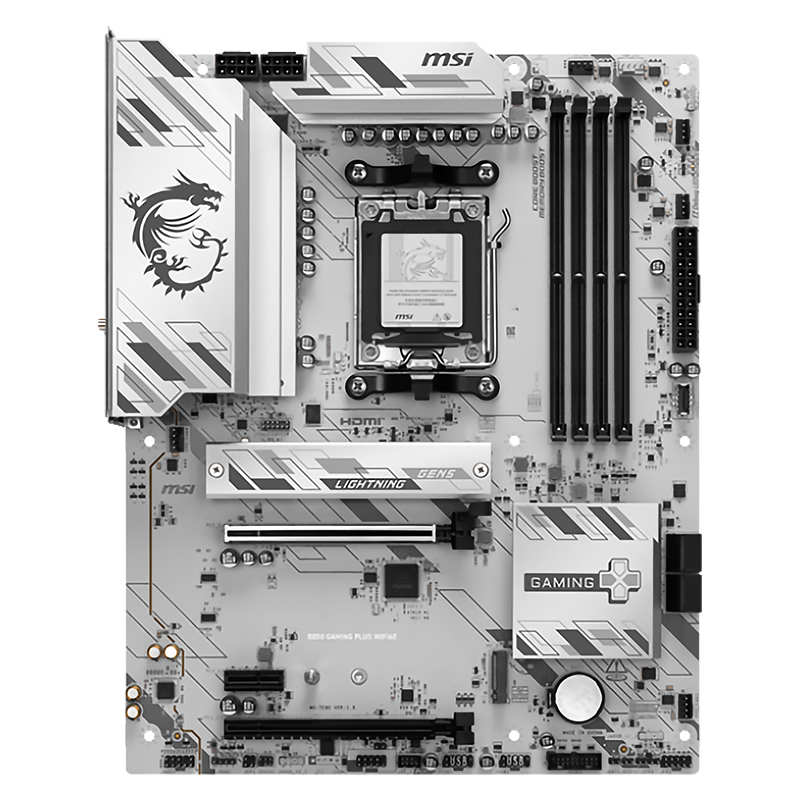 Материнская плата MSI B850 GAMING PLUS WIFI6E - Миниатюра 1