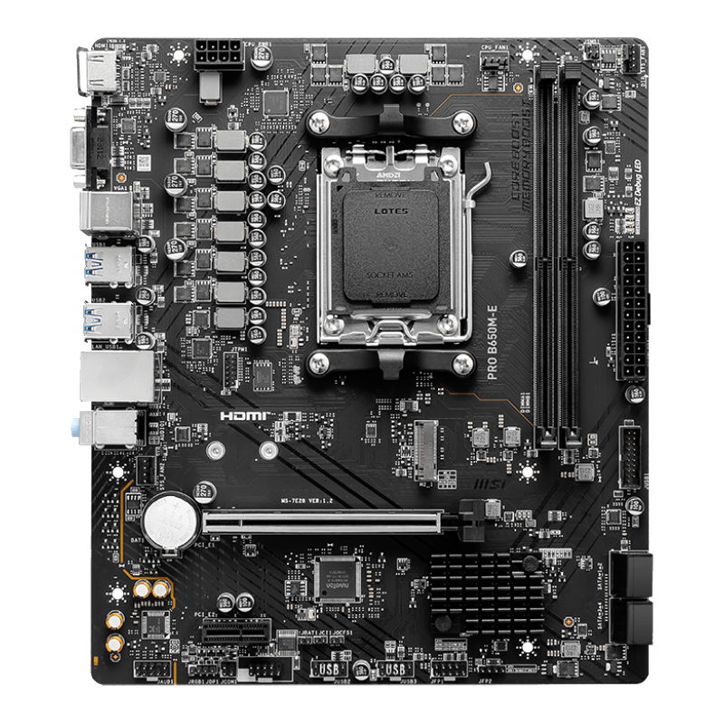 Материнская плата MSI PRO B650M-E - Миниатюра 1
