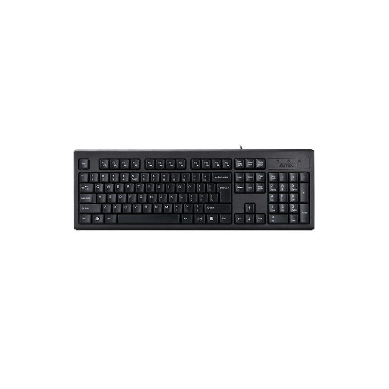Клавиатура A4Tech KR-83 черный USB - Миниатюра 1
