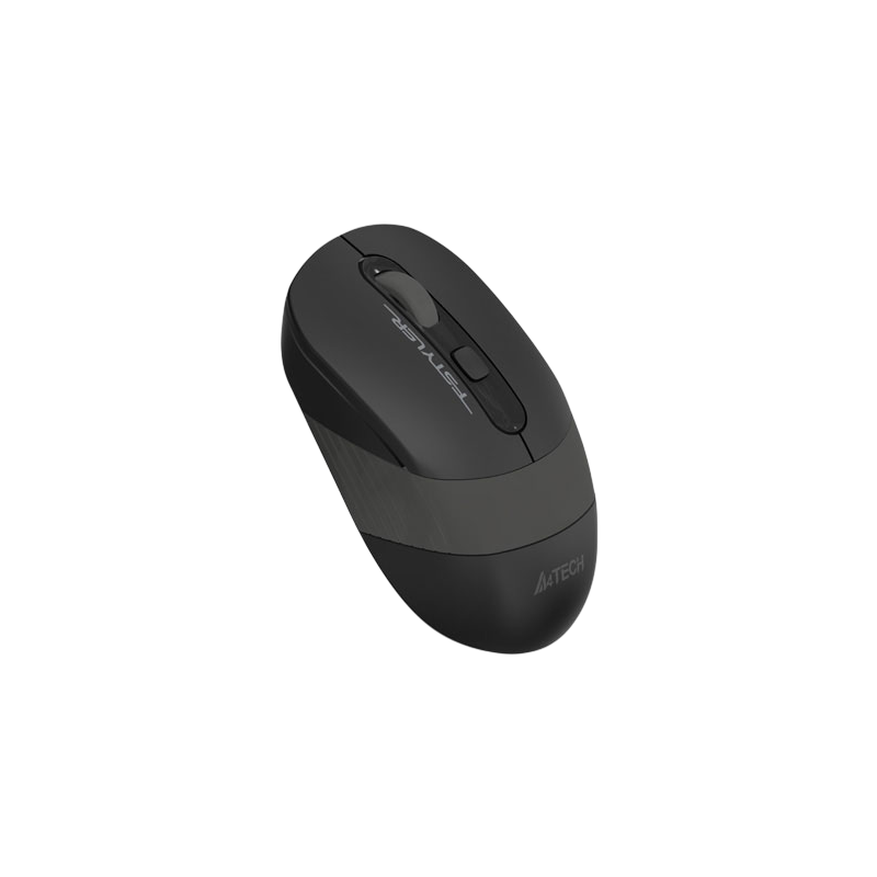 Мышь A4Tech Fstyler FG10S черный/серый оптич. 2000dpi silent беспров. USB для ноутбука 4but (FG10S G FG10S GREY A4Tech FG10S GREY - Миниатюра 1