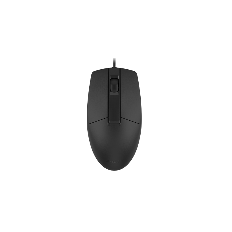 Мышь A4Tech OP-335S черный оптич. 1200dpi silent USB 3but A4Tech OP-335S - Миниатюра 1