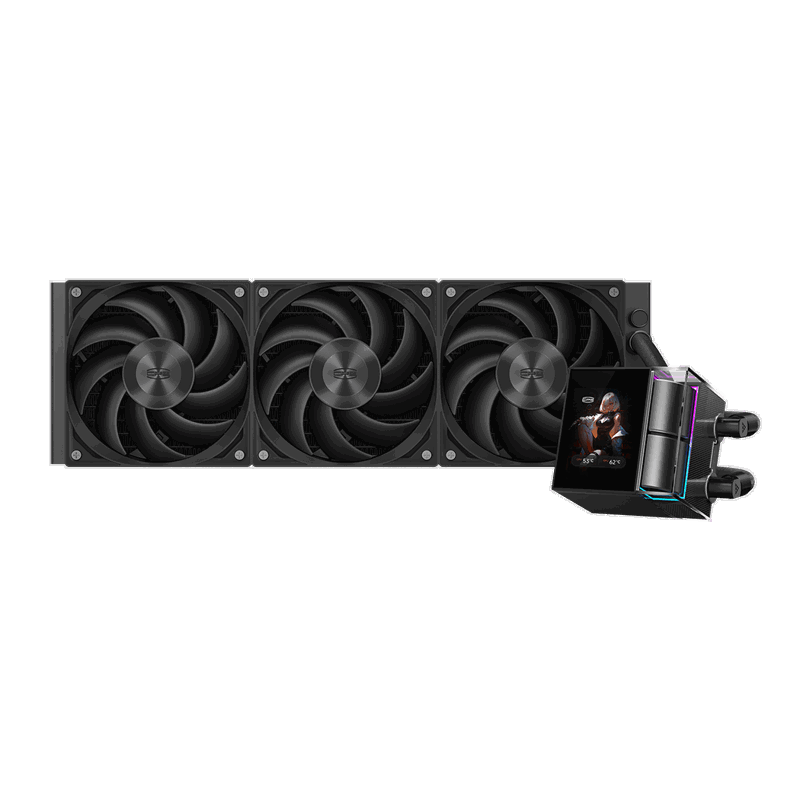 Система охлаждения PCCooler DS360 Display BK - Миниатюра 1