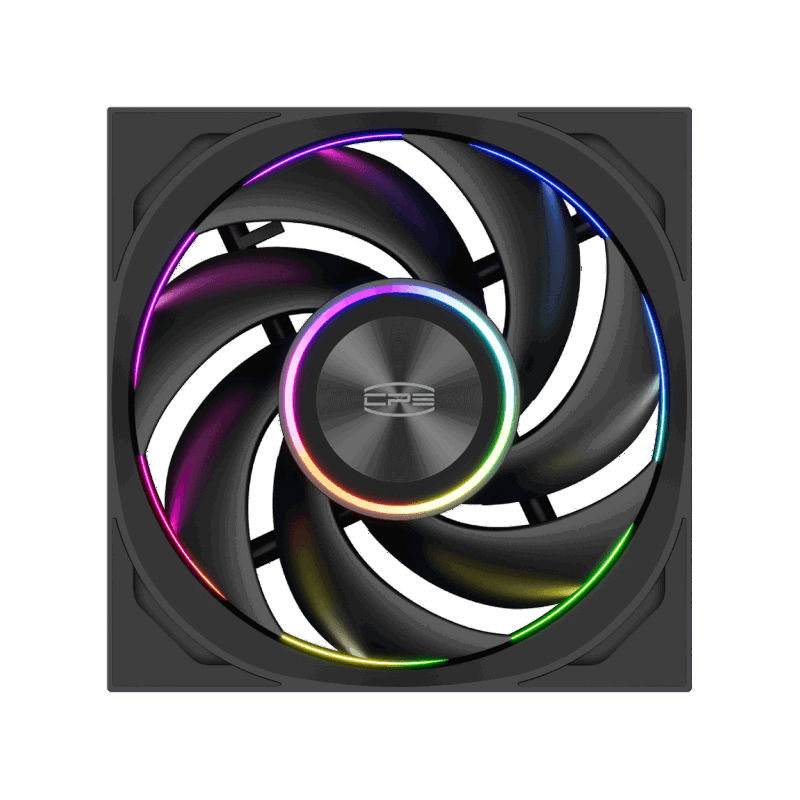 Кулер для корпуса PCCooler F7 X120 ARGB BK - Миниатюра 1