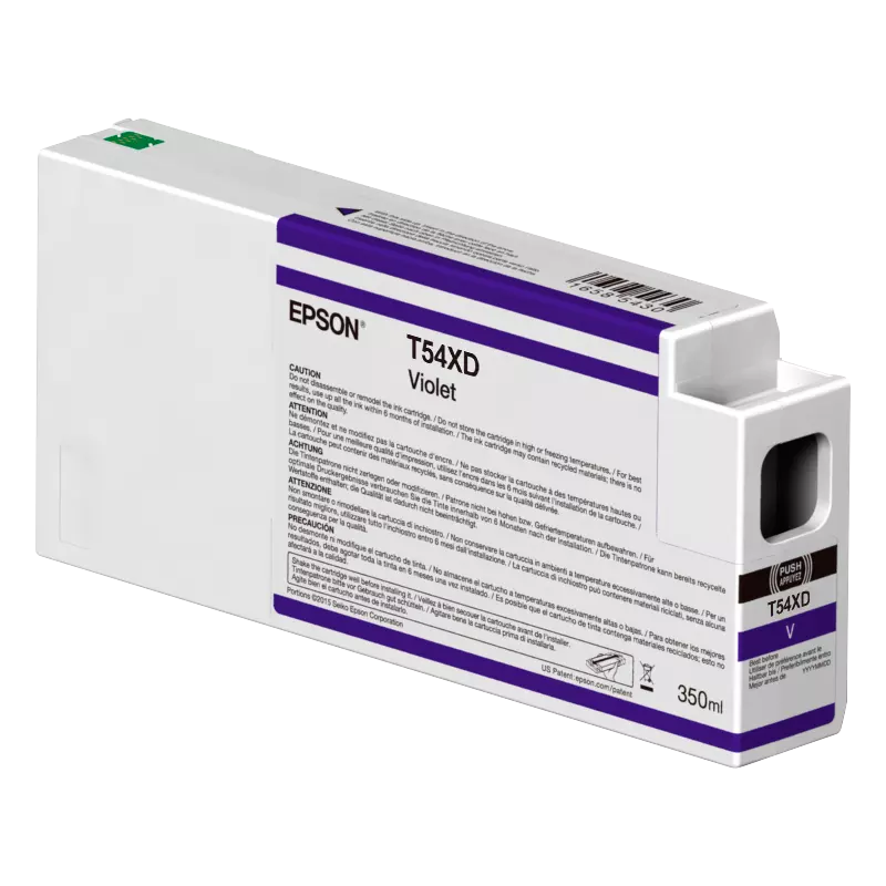 Картридж Картридж Epson C13T54XD00 VIOLET 350 ML - Миниатюра 1