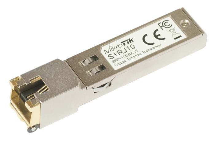 Медиаконвертер Mikrotik S+RJ10 - Миниатюра 1