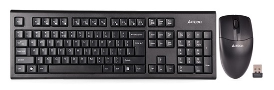 Комплект клавиатура + мышь A4Tech 3100N - Миниатюра 1